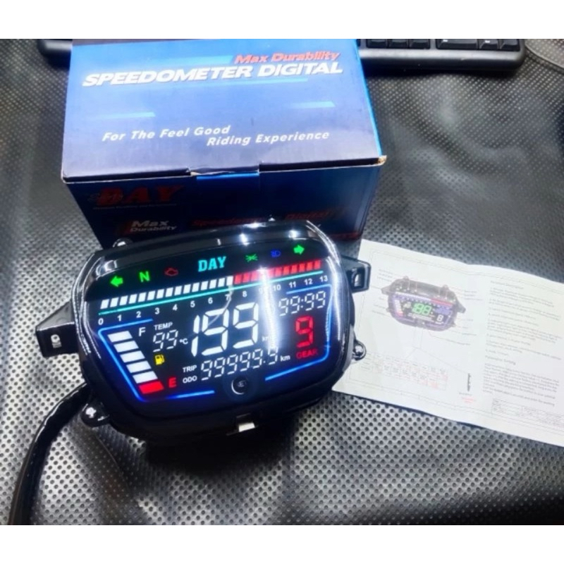 speedometer spedo spido spedometer DIGITAL LED Honda Astrea grand impresaa legenda bulus sabit