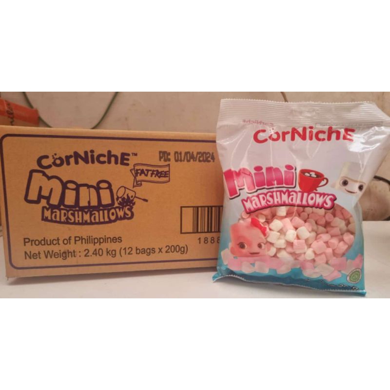 

Marshmallows mini corniche 200gr