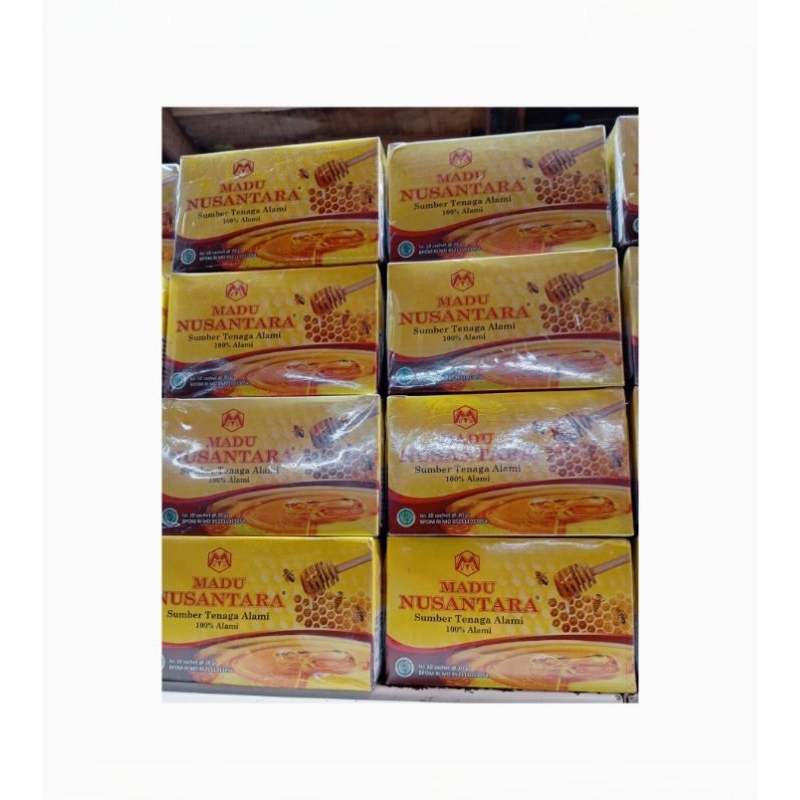 

MADU NUSANTARA ISI 3 BOX (10 SACHET @20GR)