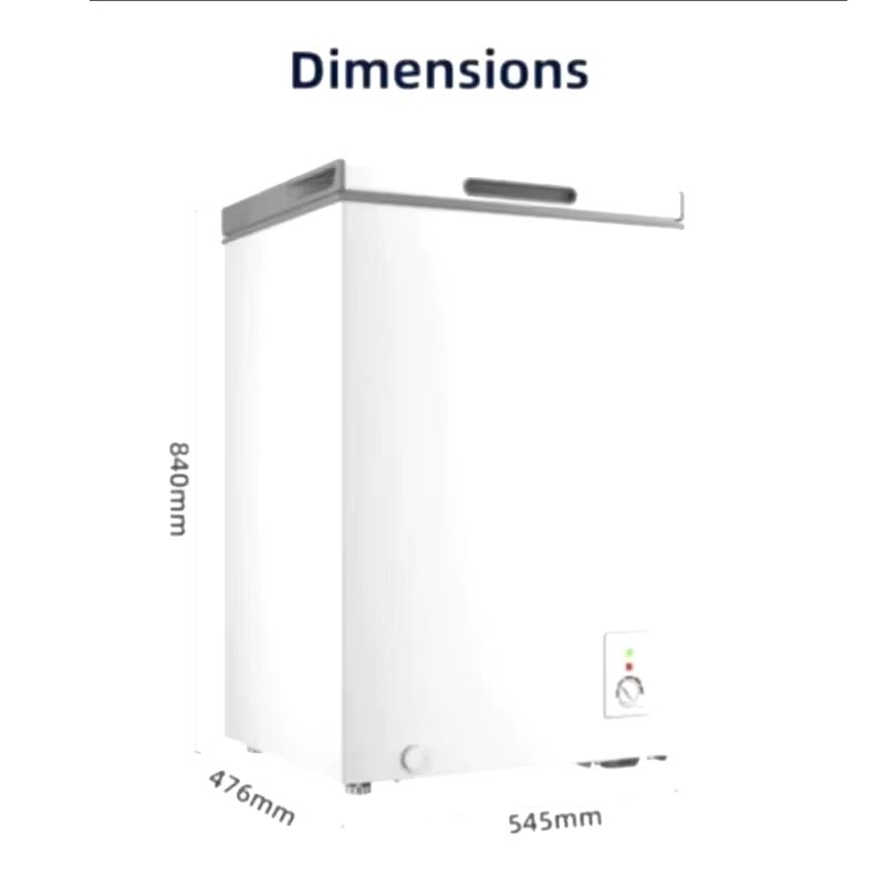 CHANGHONG FCF 136 FREEZER BOX 100 LITER