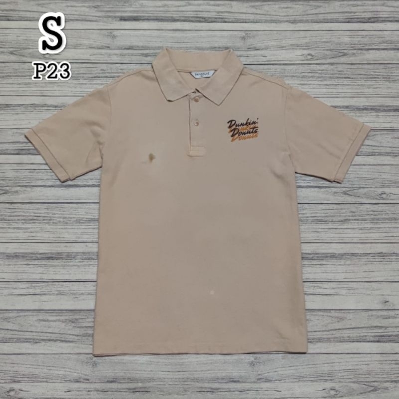 Atasan Dunkin Donut Polo Shirt