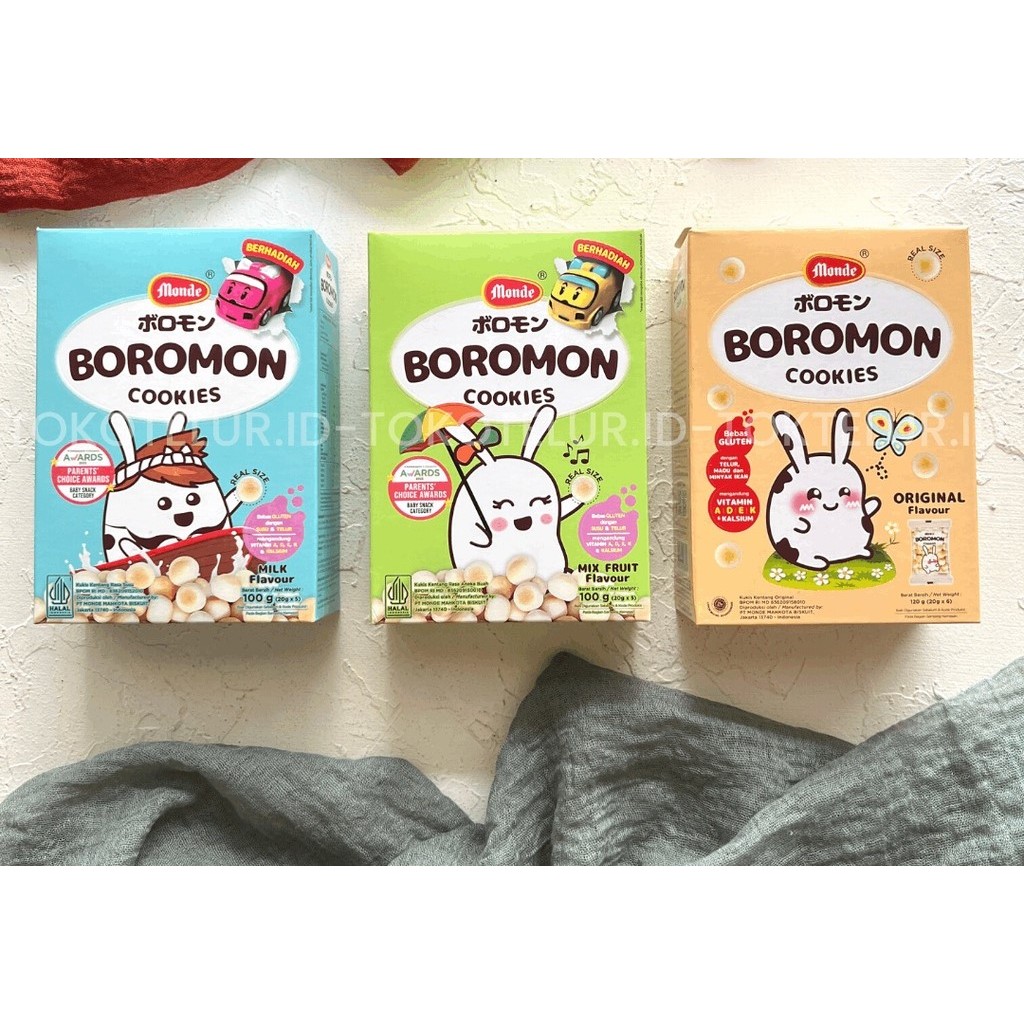 

Boromon Cookies - Wafers | Cemilan Biskuit Wafer Anak HALAL