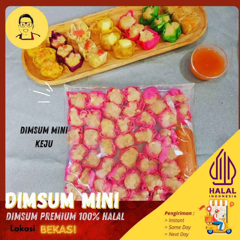 

Bekasi Dimsum Mini keju isi 50pcs dan 147pcs Dimsum Camkoha