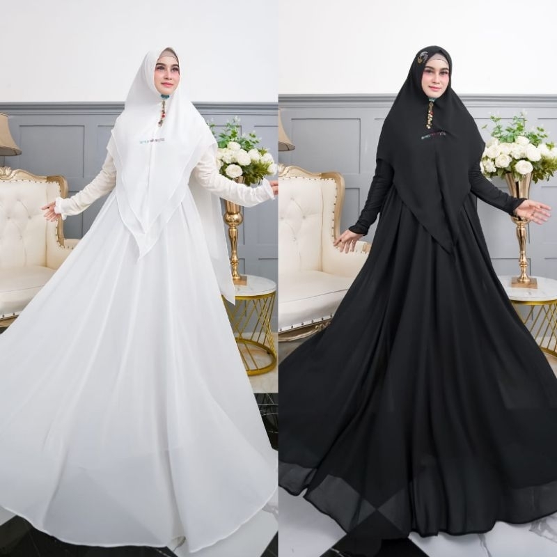 gamis syari fatimah ORI Arsyakayla /dress dubay dubai rayna