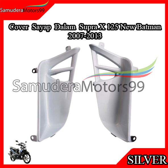 Cover  Sayap  Dalam  Supra X 125 New Batman 2007-2013 SILVER