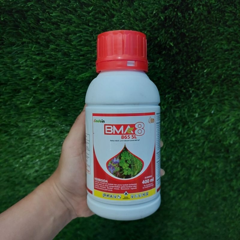 HERBISIDA BMA 8 865 SL 400 ML PENGENDALI GULMA BERDAUN LEBAR PADA PADI