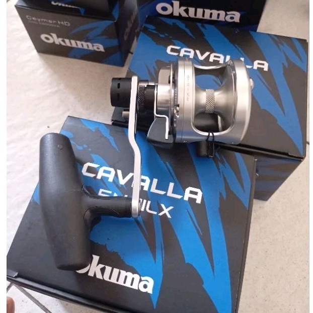 Reel Overhead Okuma Cavalla 5N-IILX Handle Kiri