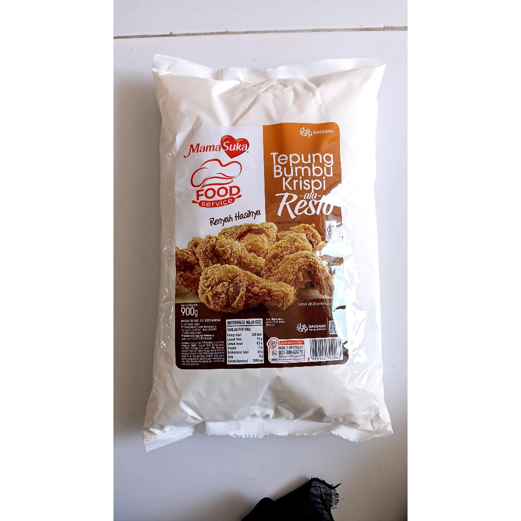 

mamasuka tepung bumbu krispi ala resto 900gr mama suka