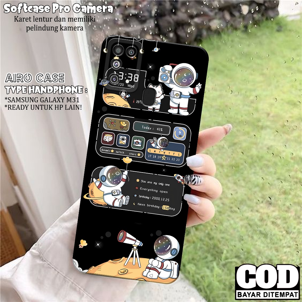 Softcase SAMSUNG GALAXY M31 - Case SAMSUNG GALAXY M31 - Casing SAMSUNG GALAXY M31 -  Kesing SAMSUNG 