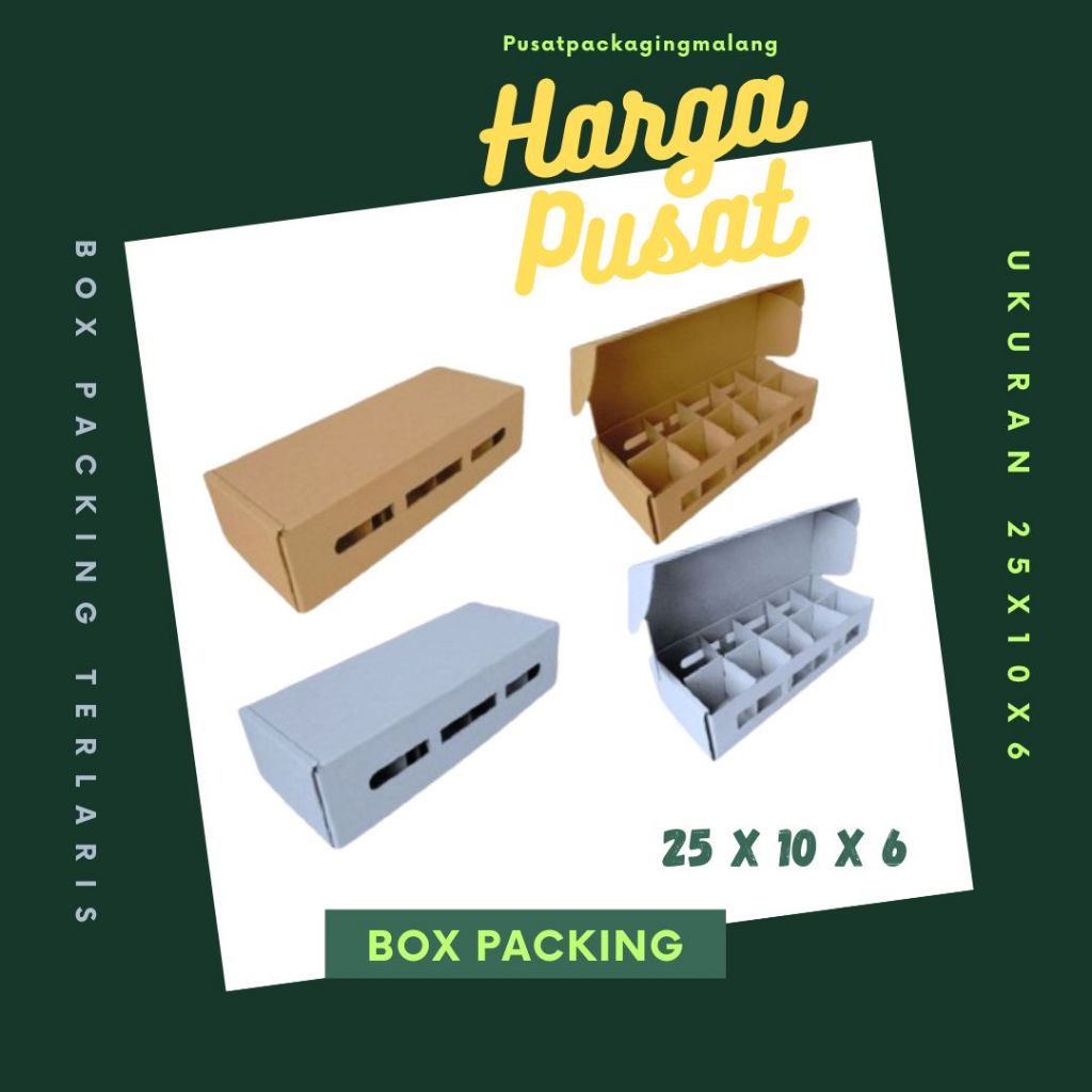 

Box Telur Isi 10 25x10x6 + Sekat Kardus Eflute Telur Endok Endog Traytelur Dus Telur Ayam Telur Asin