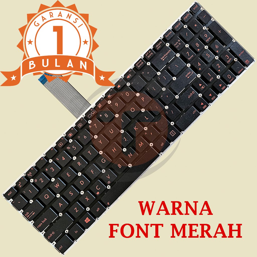 Keyboard Untuk Asus Vivobook A550 X550 K550J K550 Y582 Y581 X750J X750L FX50 F550J FX550J X552C X552
