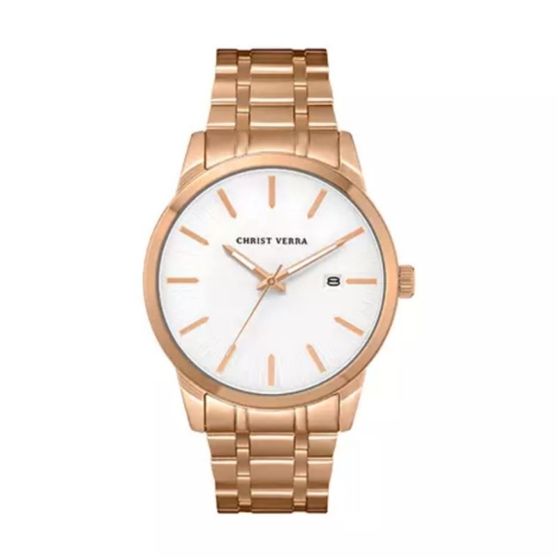 Jam Tangan Pria CHRIST VERRA CV 10636G Original