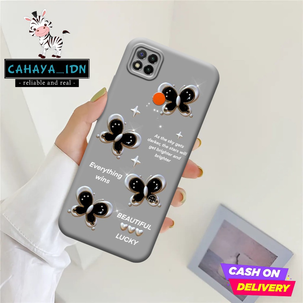 Softcase Procamera untuk For REDMI 9C / 10A  Case Casing Ponsel hp Terbaru Kartun Cute Silikon Lembu