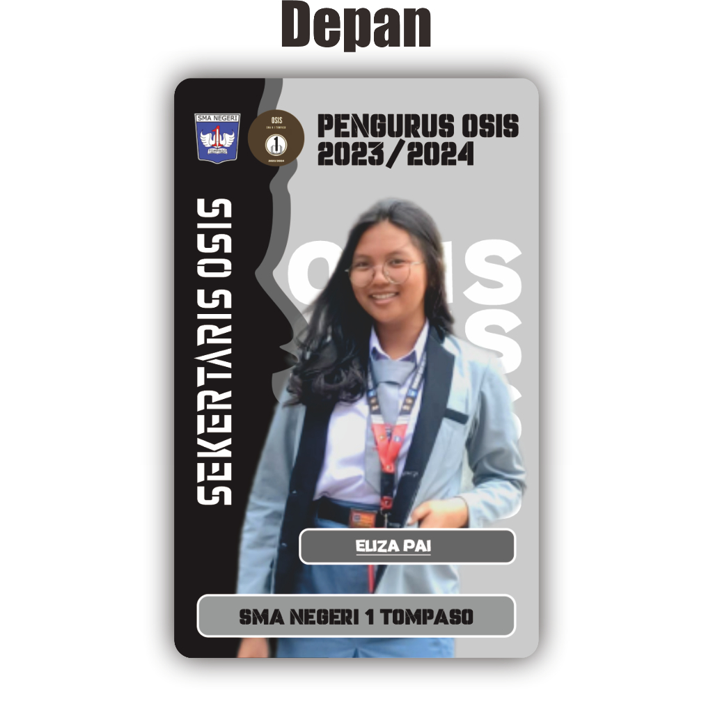 

CETAK ID CARD SATU SISI TEMA SEKOLAH/UNIVERSITAS