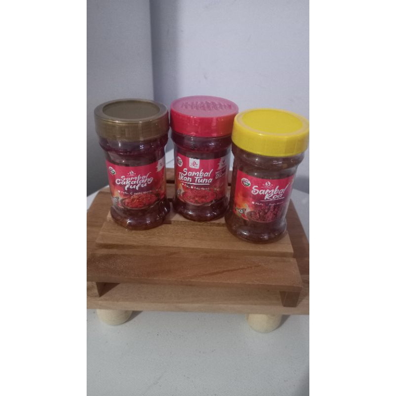 

Khusus Reseller Sambal roa, tuna dan cakalang fufu asli manado 150gr