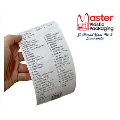 

Kertas Kasir / Thermal Paper Rol 80x40 mm