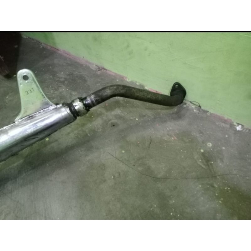 Knalpot Yamaha v80 Orisinil