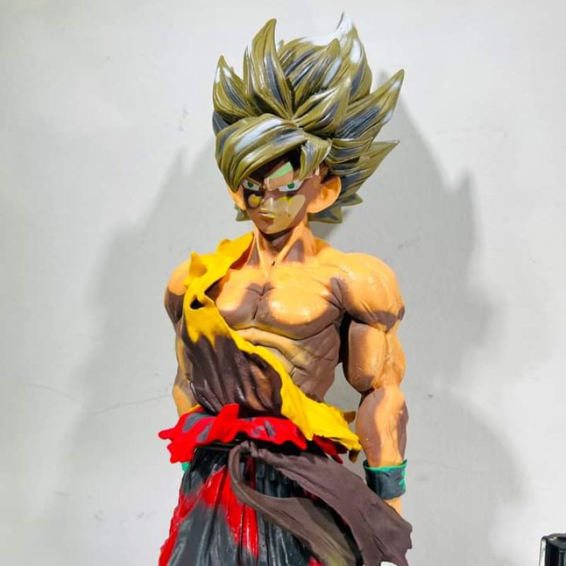 mainan action figure ANIME Dragon Ball Z manga dimension 2D Super saiyan SMSP SON GOKU Carton Colour
