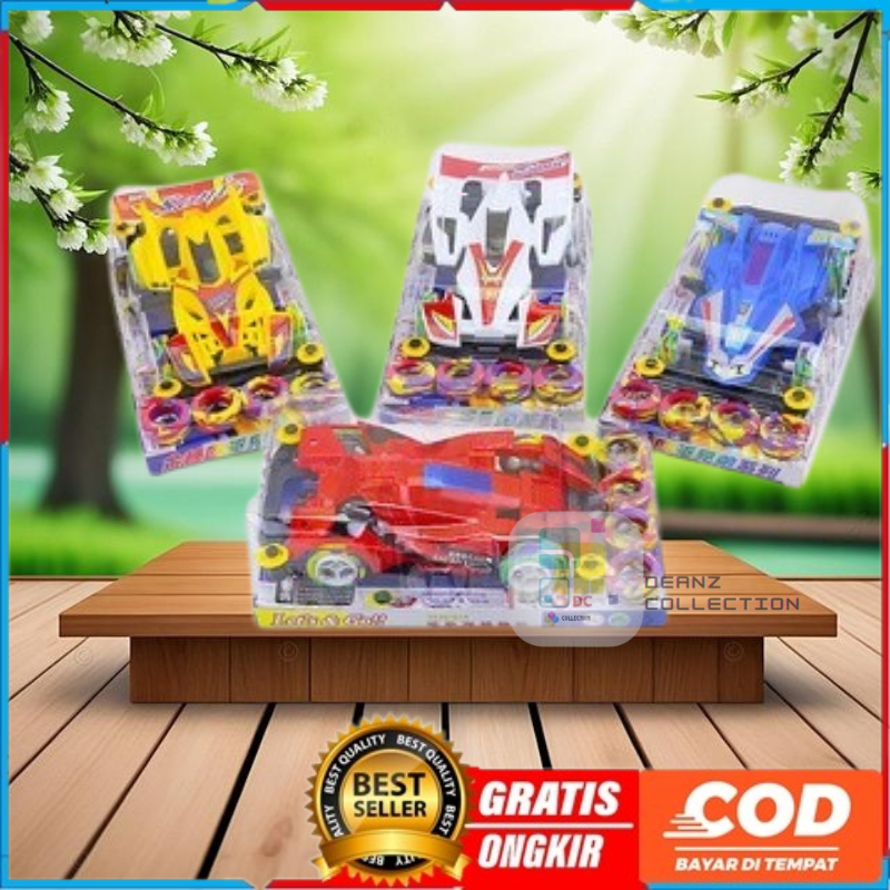 Mainan Mobil Tamiya Super Cepat Balapan Warna Random