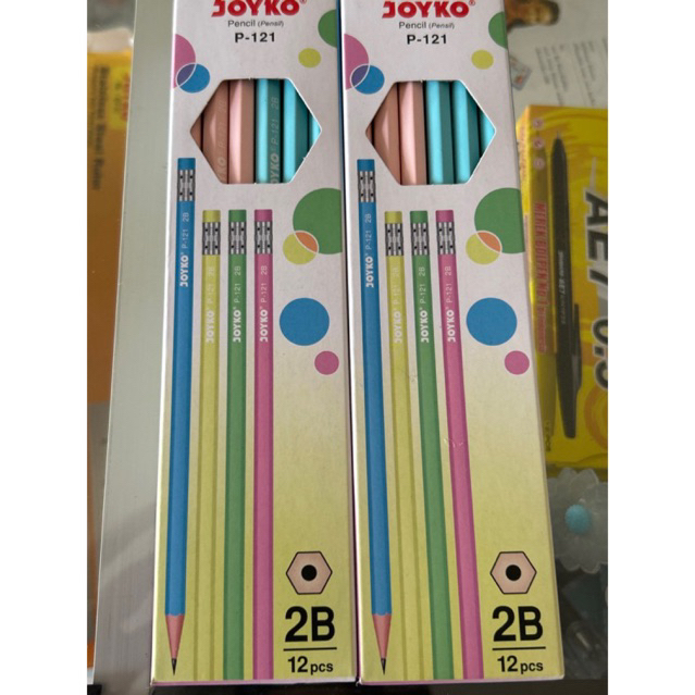 

Pensil 2B Joyko Pastel P-121