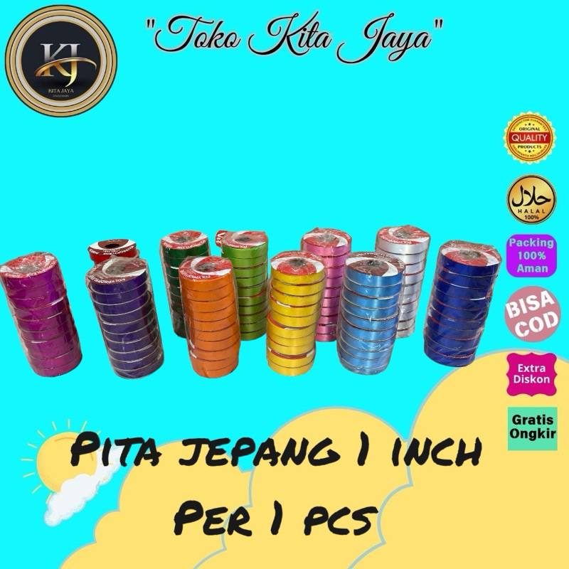 

Pita jepang 1 inch