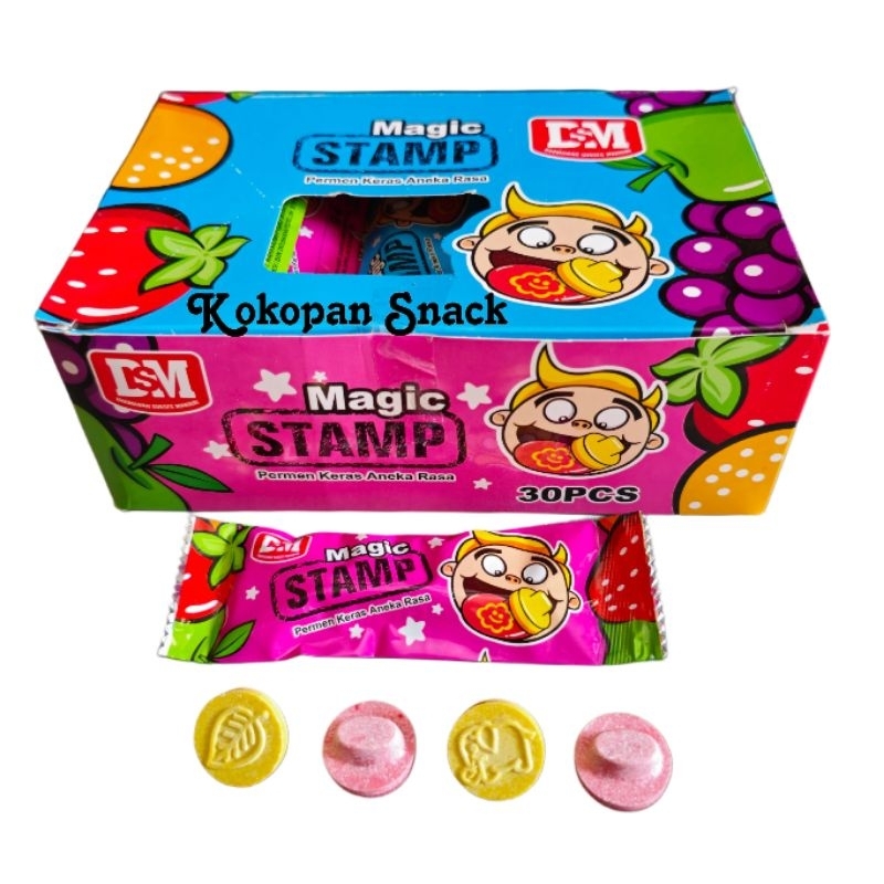 

DSM MAGIC STAMP CANDY BOX ISI 30