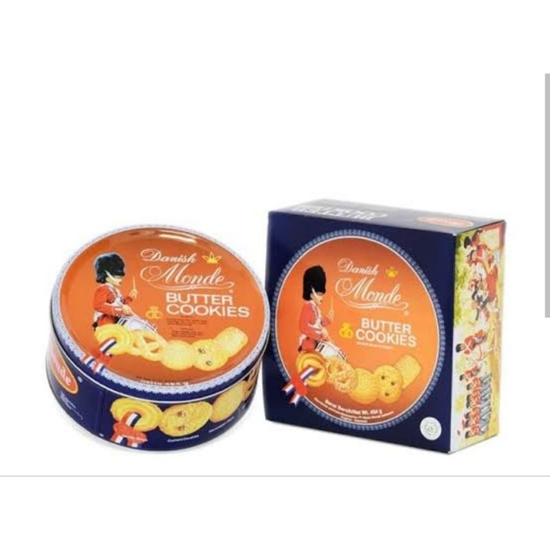 

Monde Butter Cookies Kaleng Besar 908 gram / Biskuit Kaleng