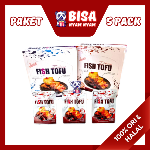 

HALAL SNACK - [5 Pack] LUVISH FISH TOFU - 8gr