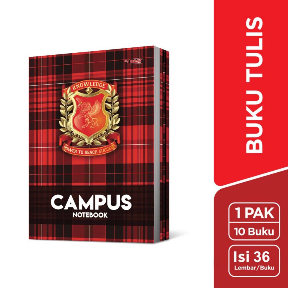 

C99NK646 BMS Bekasi Buku tulis Big Boss 36 Campus