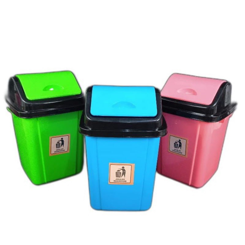 Tempat Sampah 5L / Tempat Sampah 10L / Tempat Sampah Indoor Outdoor / Tempat Sampah Tutup / Tempat S