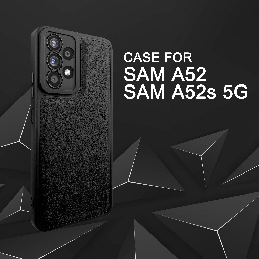 FOLSTORE Bisa COD Case SAMSUNG A52 A52s(5G) Softcase Premium Leather Pro Casing SAMSUNG A52 A52s(5G)