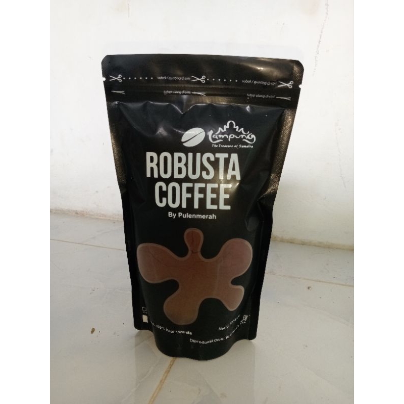 

PULENMERAH Kopi Robusta Lampung 200 gram Original Coffee