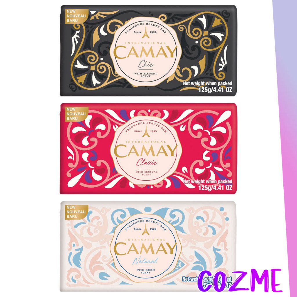 CAMAY Fragrance Beauty Bar Soap 125gr