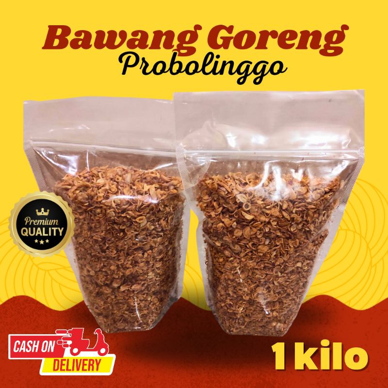 

(Grade A 1kg) Bawang Goreng Asli Probolinggo | bawang goreng tanpa tepung | bawang goreng | brambang goreng asli probolinggo | brambang goreng