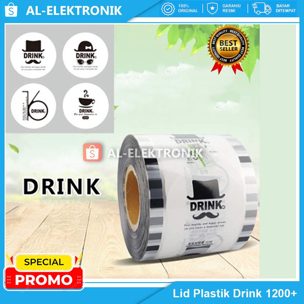 Cup Sealer - seal gelas - lid cup seal - sealer - tutup gelas cup seal Plastik lid sealer cup