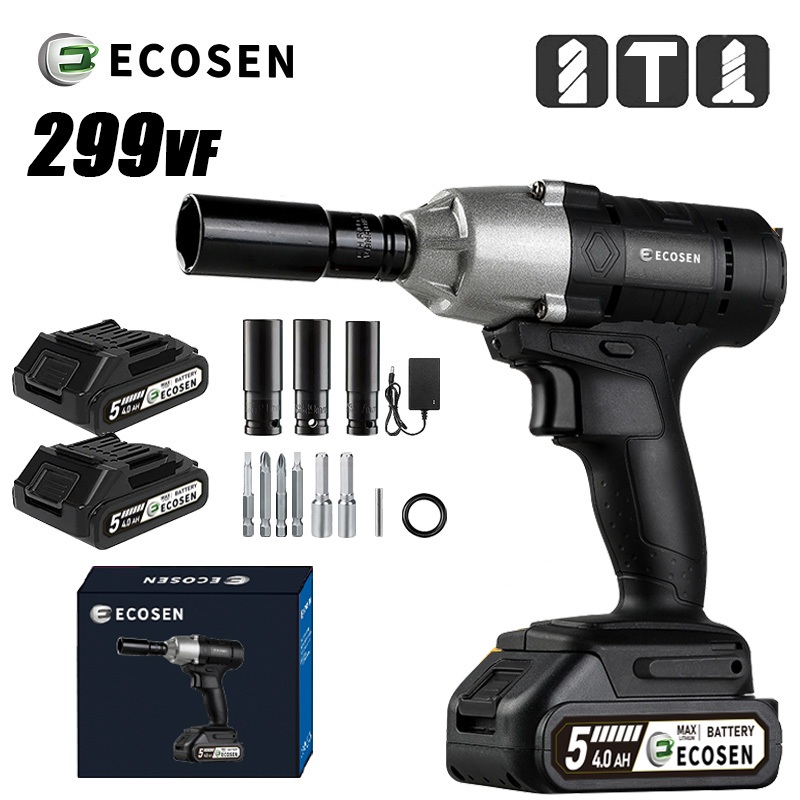 MAKITA Cordless Impact Wrench Brushless 599V 500N/M Mobil Impact Baterai Mesin Bor 2 Baterai Impek
