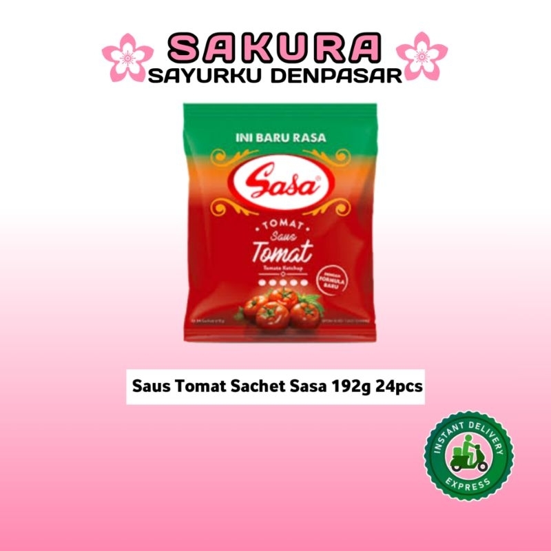 

Saus Tomat Sachet Sasa 192g 24pcs - SAKURA