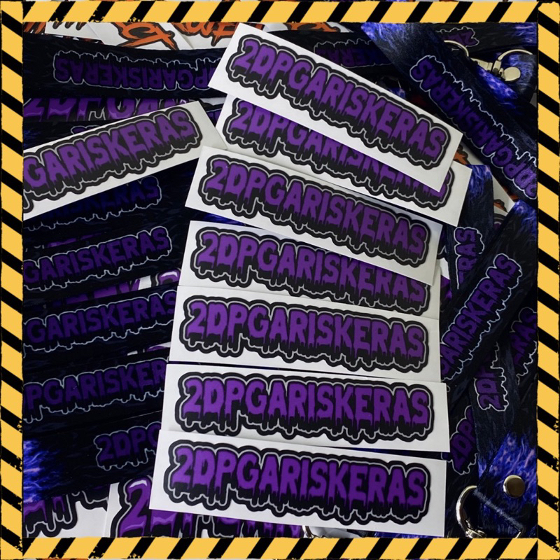 

stickerpack 2dpgank limited isi 3pcs