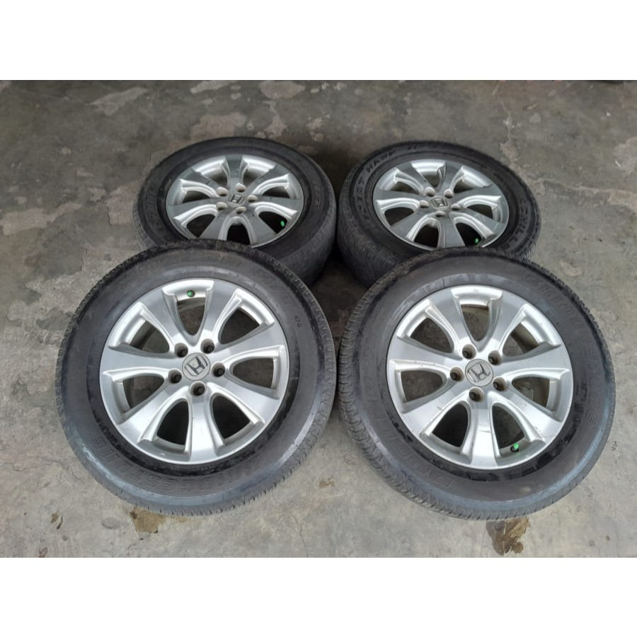 Velg Mobil Bekas Standar CRV R17X6,5 5X114,3 SILVER