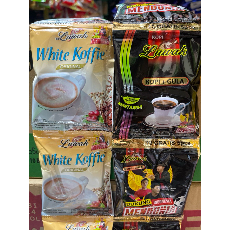 

LUWAK COFFEE RENCENG ( ISI 10/15 SACHET )