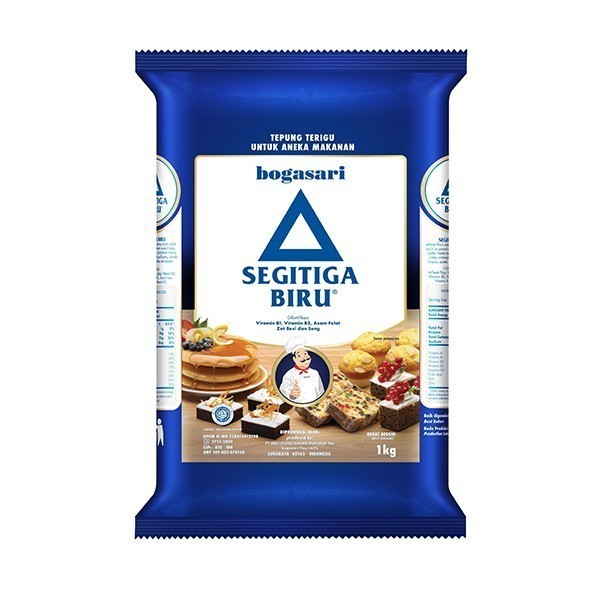 

Tepung Terigu Segitiga Biru Premium 1kg