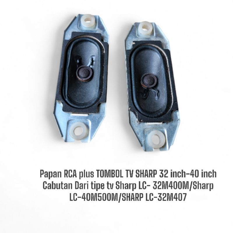 speaker salon  TV SHARP 32 inch-40 inch Cabutan Dari tipe tv Sharp LC- 32M400M/Sharp LC-40M500M/SHAR