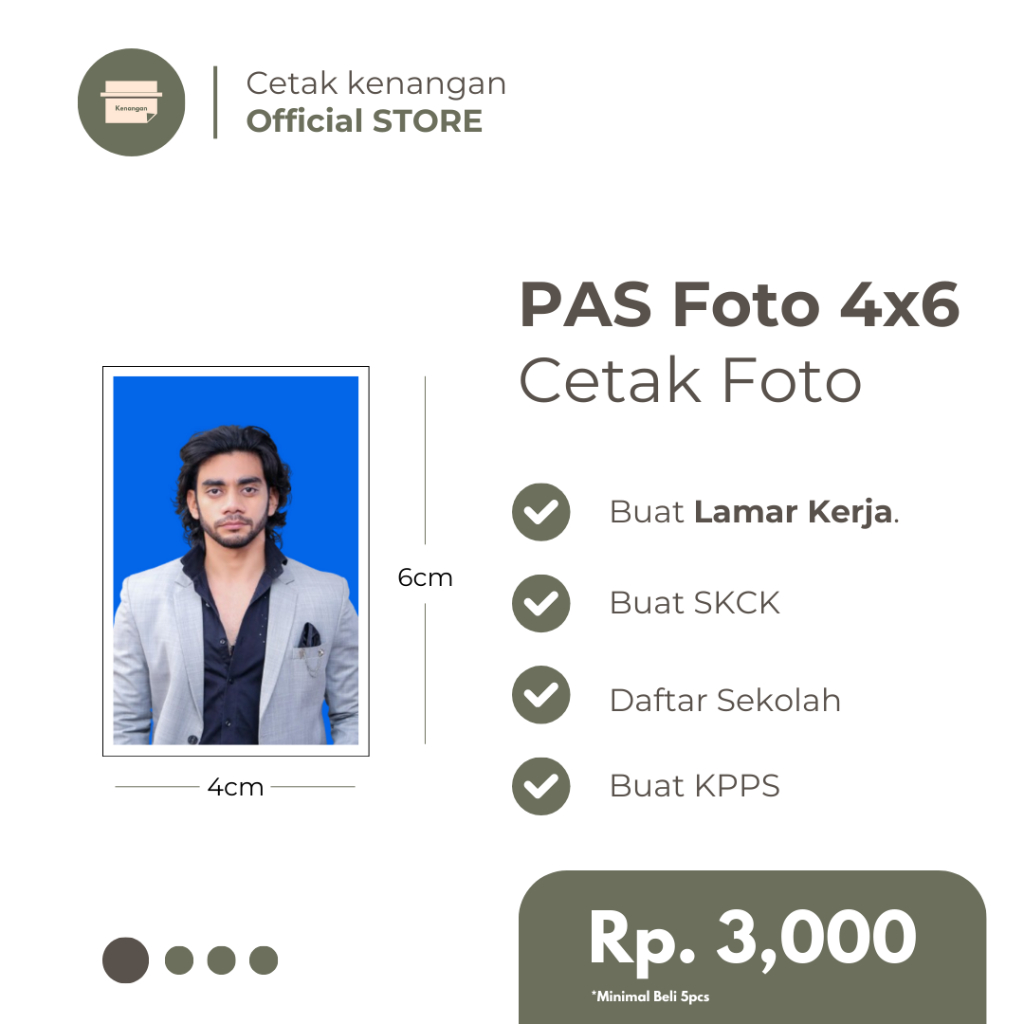 

Cetak pas Foto 4x6 Cetak foto kenangan