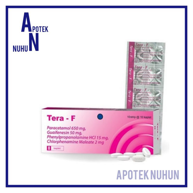 Tera F Strip 10 Kaplet Flu Dan Batuk
