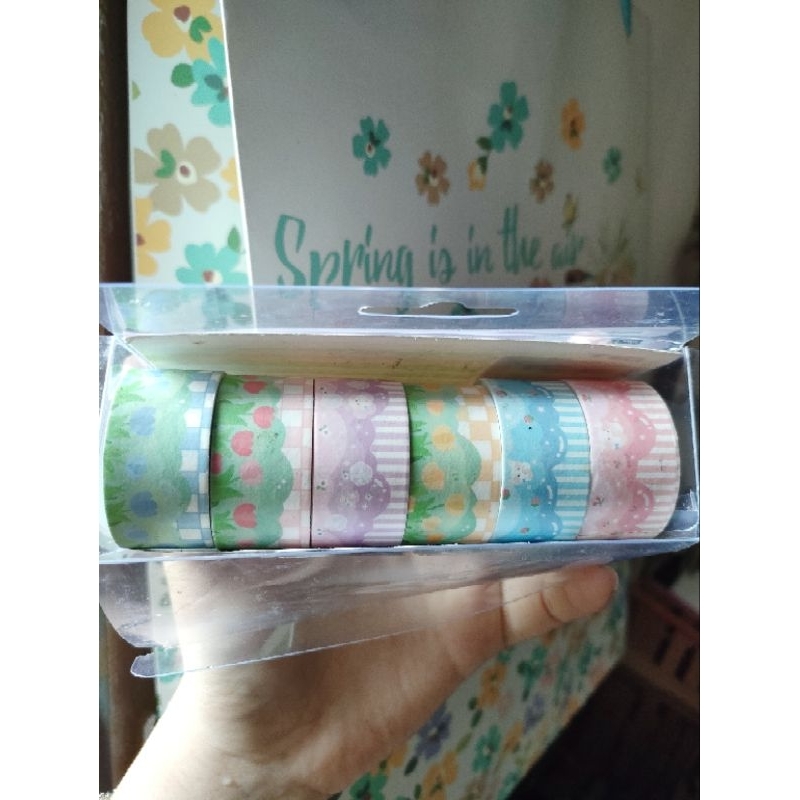 

washitape kawai karakter hiasan buku