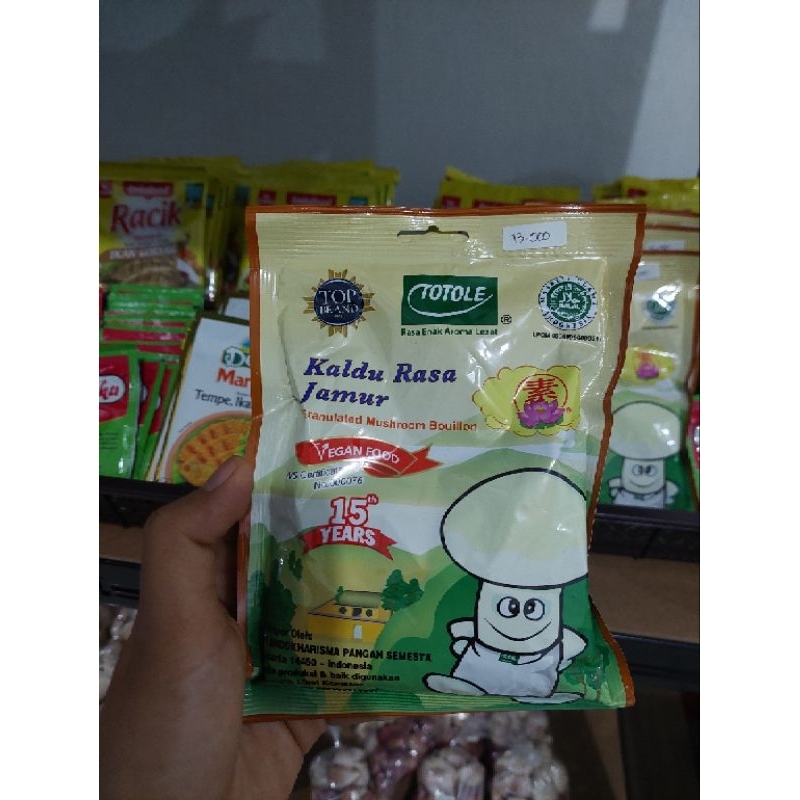 

Totole Kaldu rasa Jamur 40gr dan 80gr