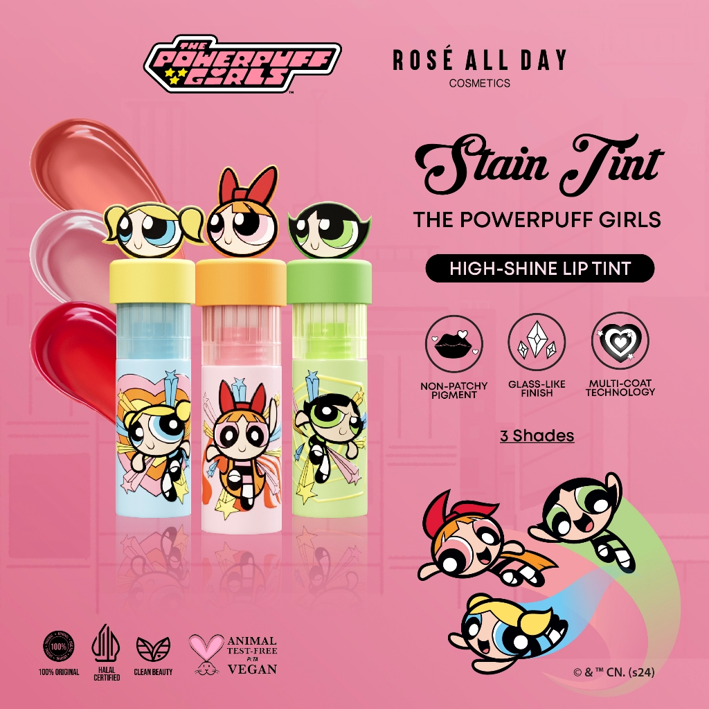 [NED] Rose All Day Stain Tint (The Powerpuff Girls Edition)