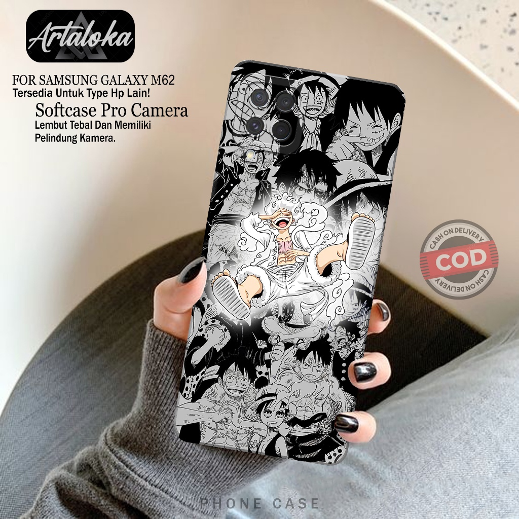 Case Hp Samsung Galaxy M62 - Fashion Case Anime - Softcase Samsung Galaxy M62 - Casing Sam M62 - Kes