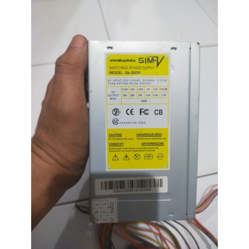 PSU/Power Supply PC Simbadda Sim-V