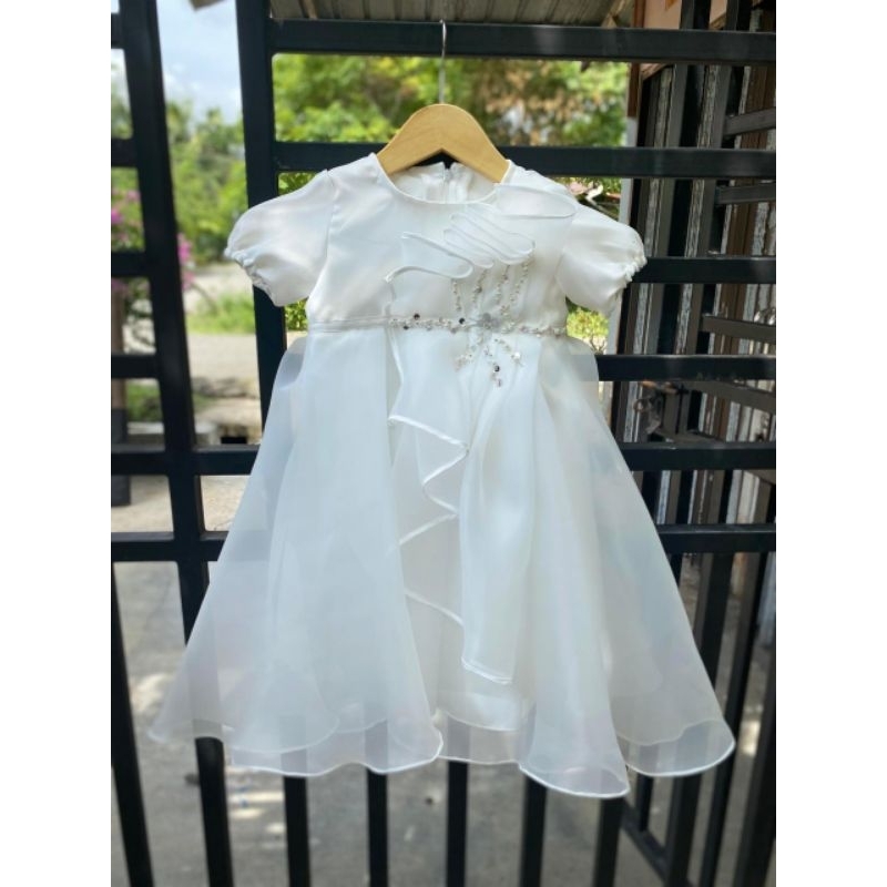 Dress Anak bahan Organza